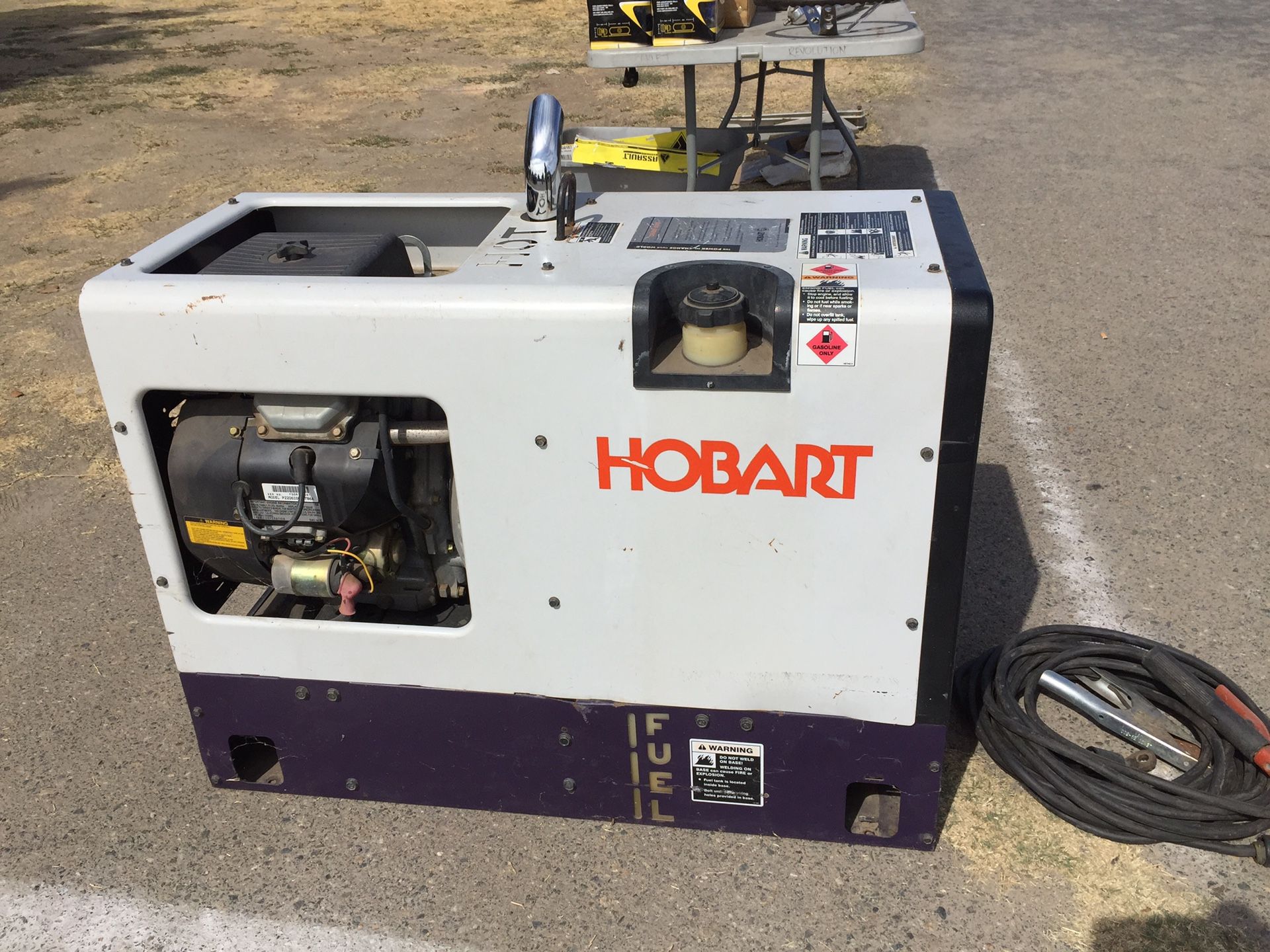 Hobart Champion 10000 welder/generator combo for Sale in Fresno, CA