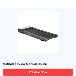 Sunny Under Desk Treadmill In box