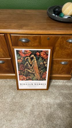 Un-framed William morris canvas
