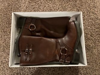 Steve Madden Women's Astor Knee High Boots - Brown - Size 8.5 - Leather