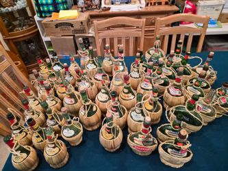 Vintage 50s-60s Italian Wine Bottles - Best offer!