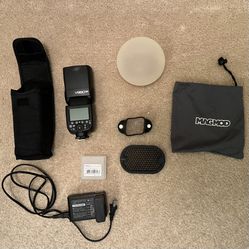 ⚡ GODOX V860IIC Flash + MagMod Diffuser Kit (Canon) $140 – Mulberry / Lakeland / Tampa Bay area