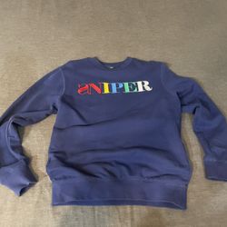 SNIPER GANG Sweater Size M