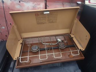 Vintage propane stove.