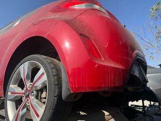 Veloster rear bumper