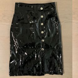 Patent Leather Skirt