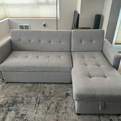 Reversible Sleeper Sofa With Chaise