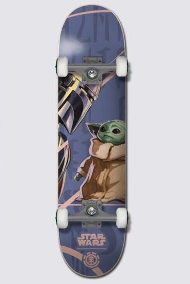 Mandalorian Element Skateboard Barely Used Like New