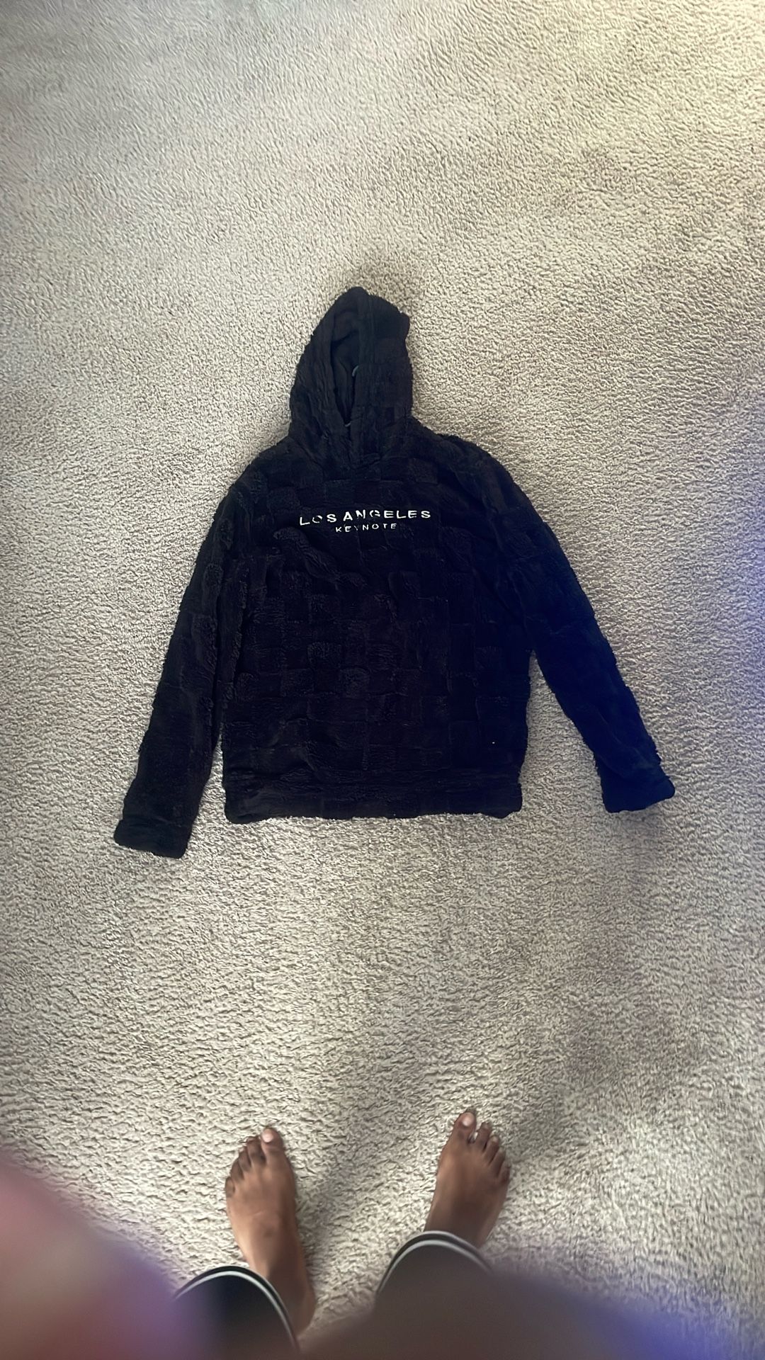 Los Angles Fuzzy Hoodie