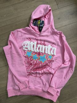 Spider Atlanta hoodie pink