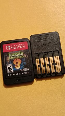 Nintendo switch Luigi's Mansion 3..