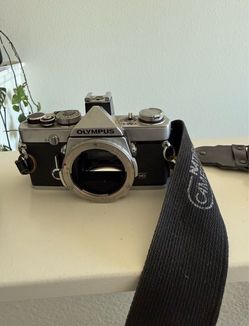 Olympus OM 1 Film Camera w/ 2 Lenses