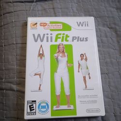 Wii Fit Plus Nintendo Wii Video Game - Tested And Fully Functional 