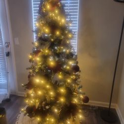 Pre Lit 7 Feet Christmas Tree Box & Ornaments Not Included