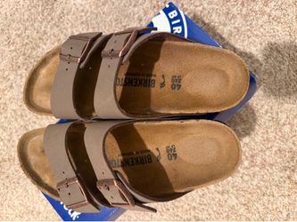 Birkenstock Arizona BS – Mocca, Size 40 (US 9), NEW IN BOX
