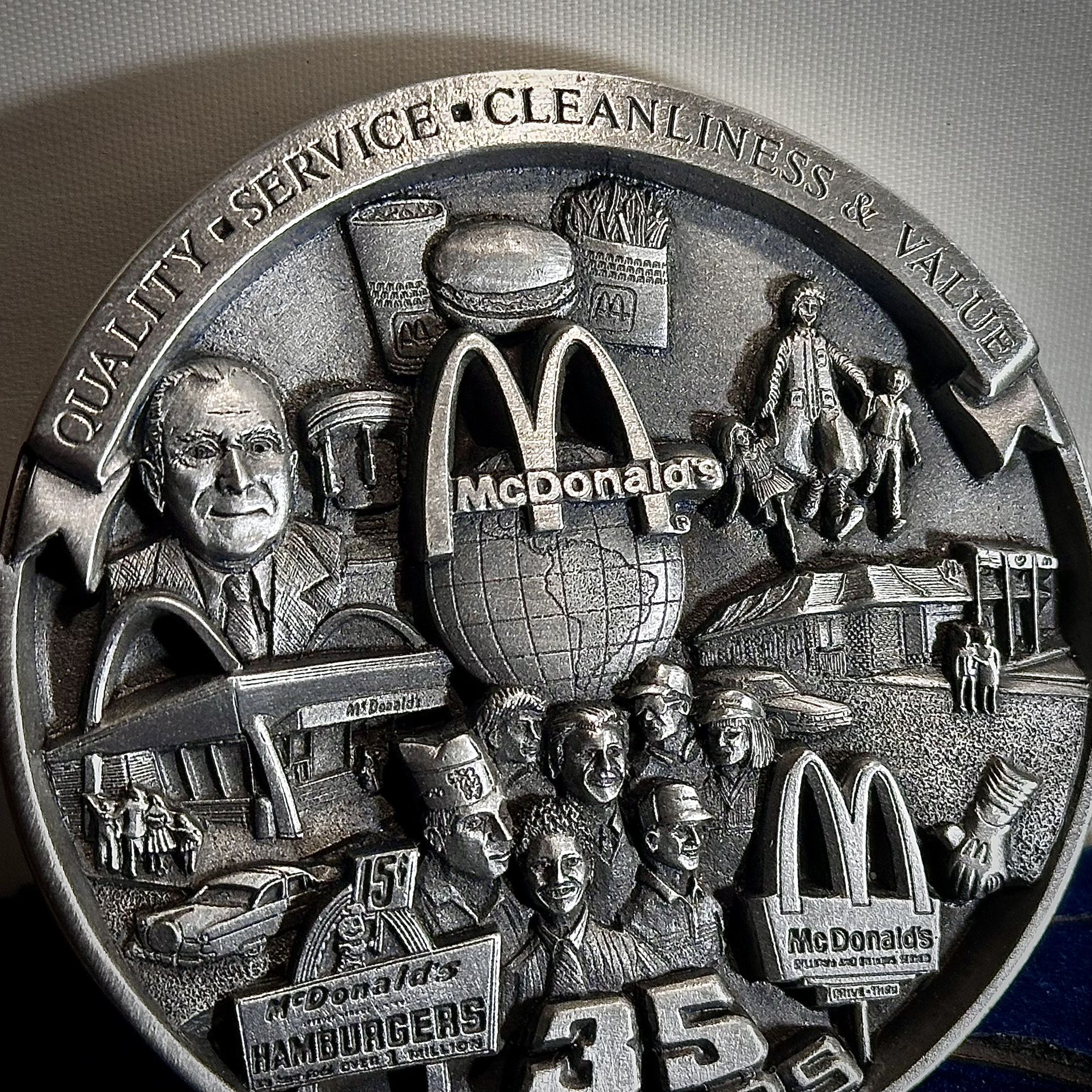 1990 McDonald’s 35years Medal Award