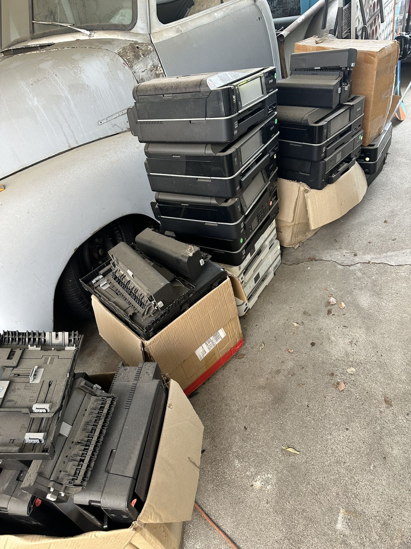 Lot of 27 Epson Artisan Printers – Various Models – Some Working | Great for Parts or Repair