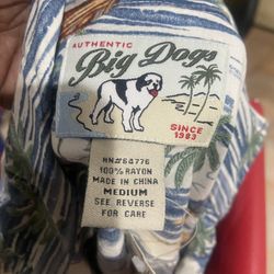 Vintage Brand New Big Dog Shirt M