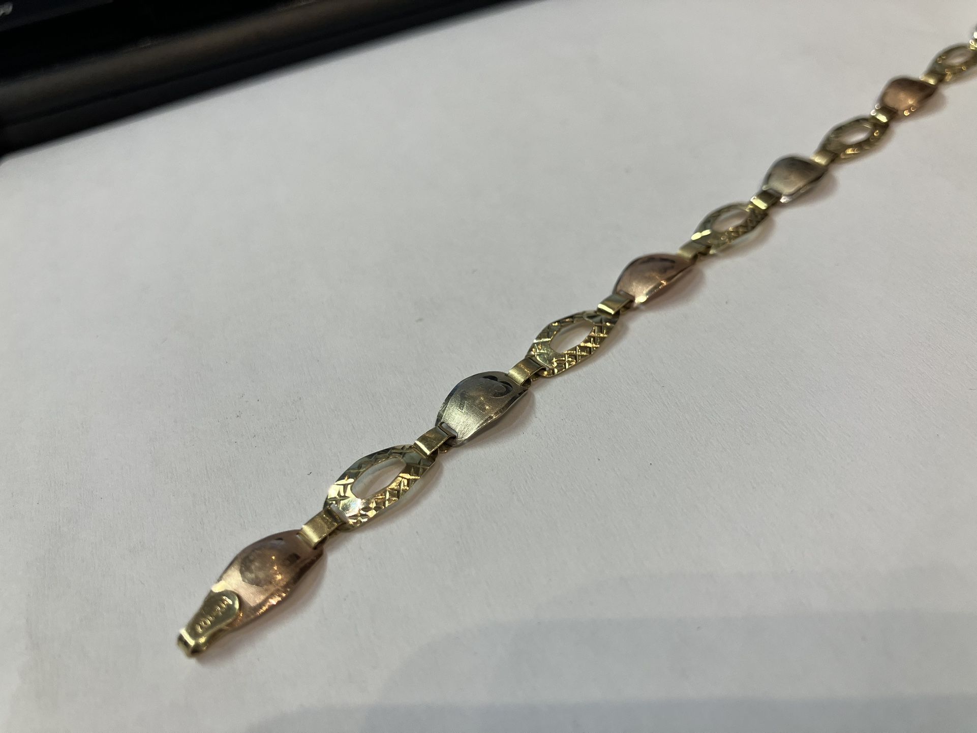 14k Gold Lucky Bracelet #107407-4 MJ