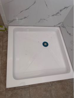 new shower base - in box