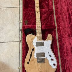 Squier Classic Vibe Thinline Telecaster (Mint)  w/ Roadrunner Tweed Case (Brand New) 