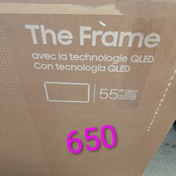 SAMSUNG 55''INCH QLED 4K THE FRAME TV LS03FAD 