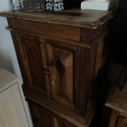 20th Mid Century Farmhouse Nightstands 