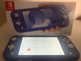 Nintendo Switch Lite Blue with Box