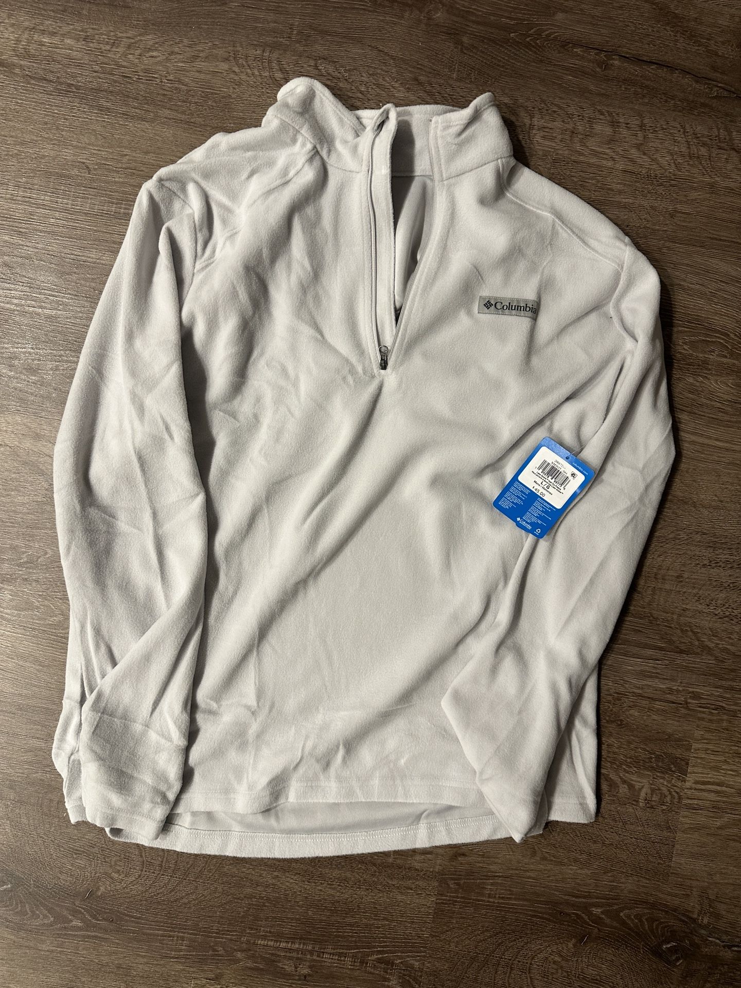 New Men’s Columbia Half Zip Fleece Size Large Regular