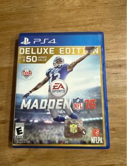 EA Sports Madden NFL 16 Deluxe Edition - Playstation 4