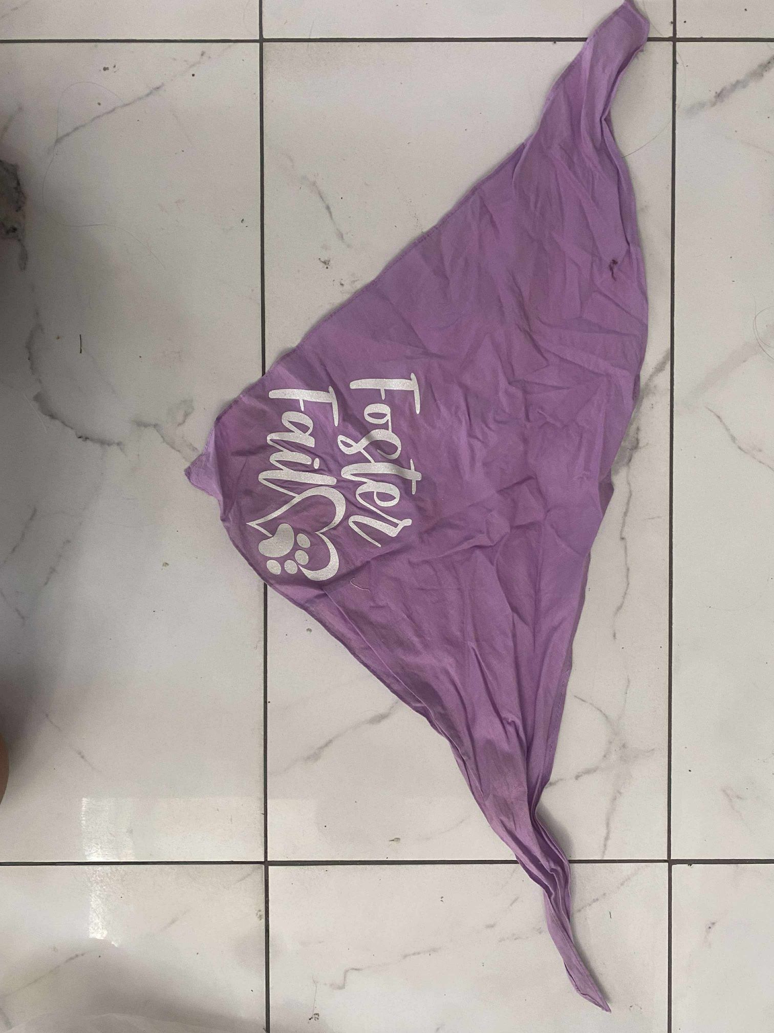 Pet Cat/Dog Scarf Foster Fail Purple Violet