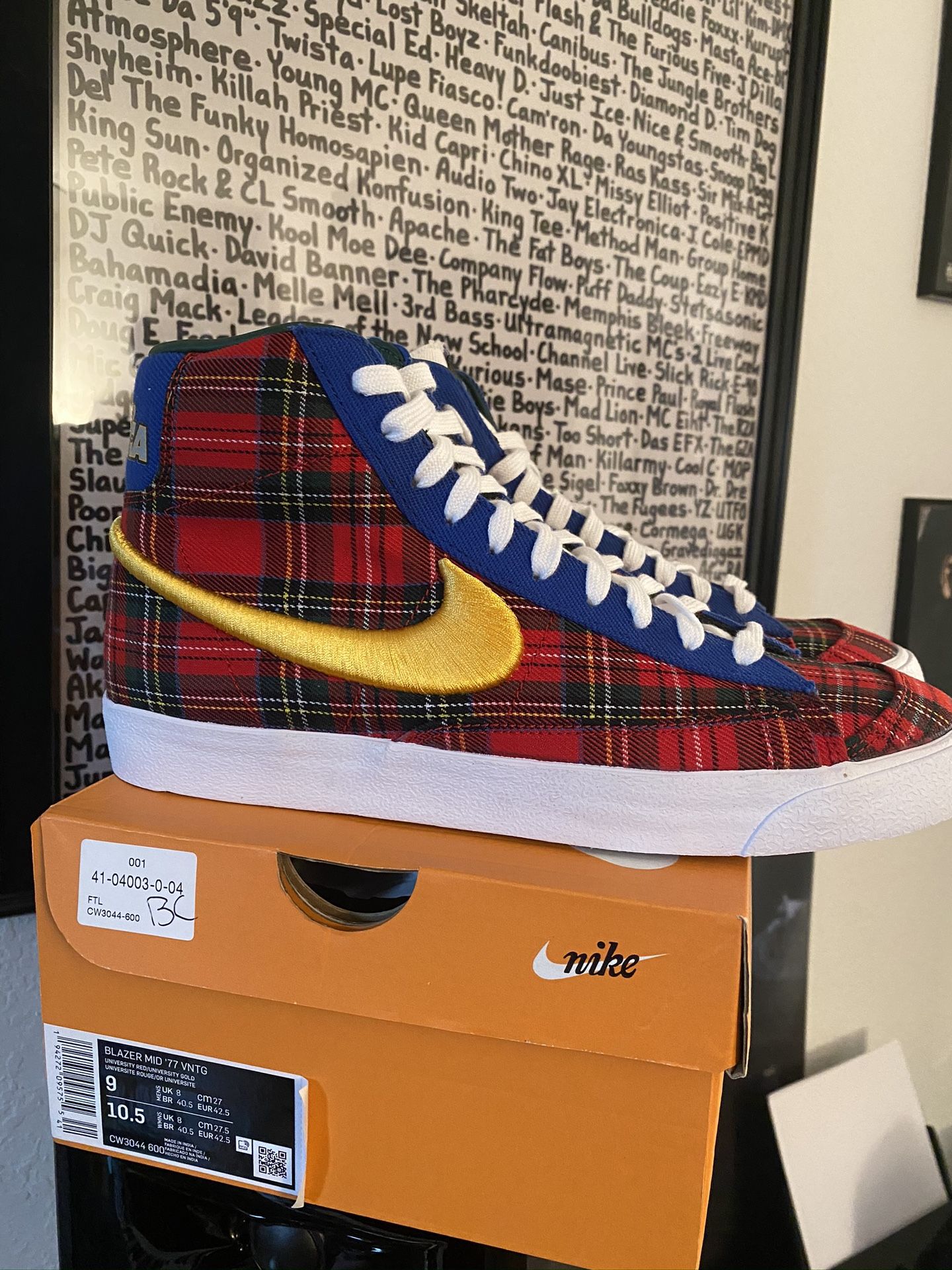 Nike Blazer Mid Coming to America size