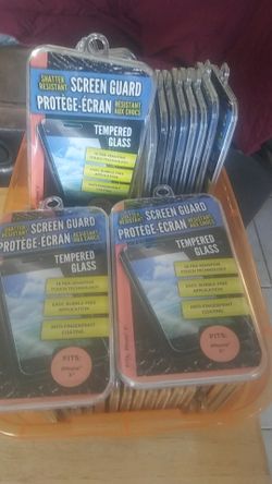 Screen guard protector shatterproof tempered glass fits iPhone x