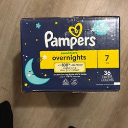 Size 7 Diapers Overnight 