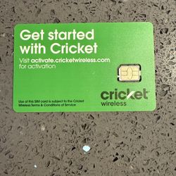 Cricket SIM card
