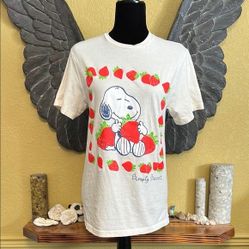 Peanuts Kids White Snoopy T-Shirt
