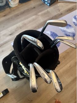 KZG Forged II Iron Set with Adams Golf Stand Bag