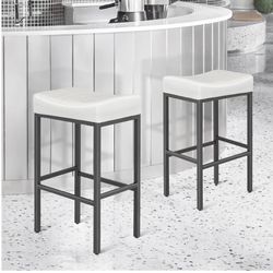 31.5 Inch Barstools Set of 2 - NEW in Box