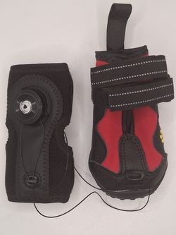 Drop Foot Brace with Reel(No Knuckling Boot Brace) for Dog - Corrective Dog Shoes to Safely Lift Toes for Foot Issues, Arthritis, and improving Walkin