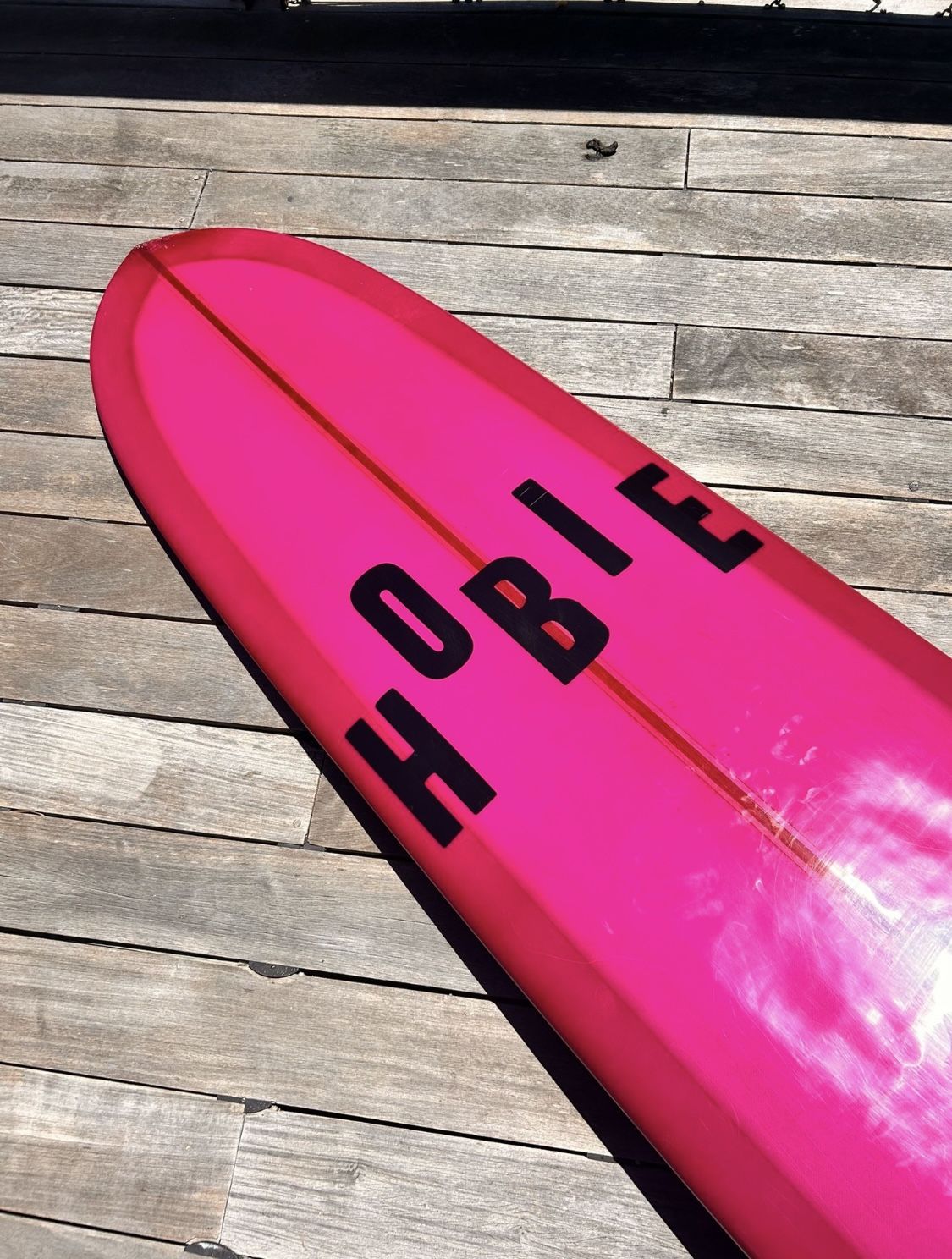 10’0 Hobie/Davenport Square-Edge Longboard Surfboard