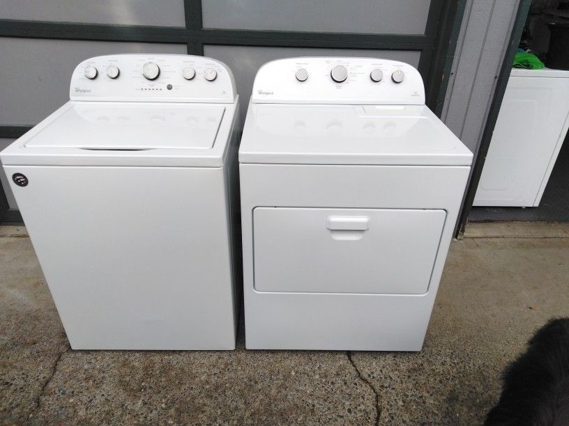 Washer and dryer