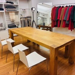 Quality Solid Wood Table Set -  All Negotiable