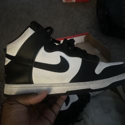 Nike High Top Pandas 