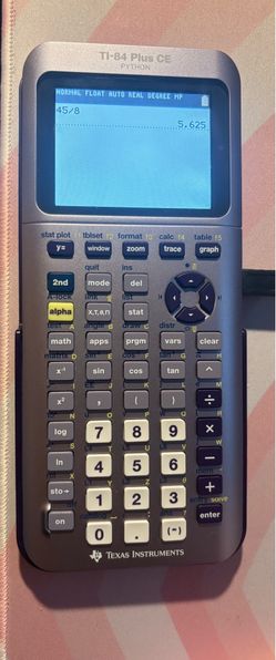 TI-84 CE PLUS Texas Instruments graphing calculator