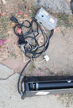 Motor Operated Projection Screen 132 Inches -- FOR PARTS ONLY!!