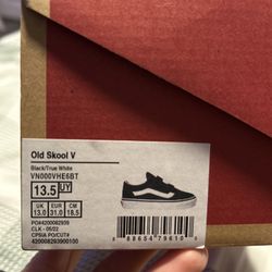 Old skool V Vans 