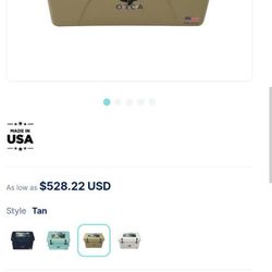 Orca ice chest great deal.