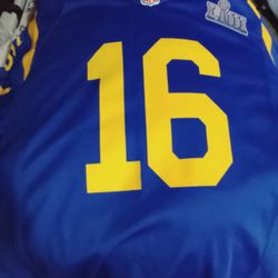 Jared Goff Superbowl 53 Patch Youth Medium 