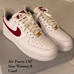 Nike Air Force 1 AF1 size 8 womens/6.5 youth
