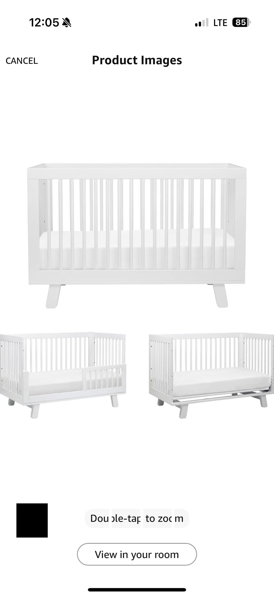 Babyletto Hudson 3 In 1 Crib